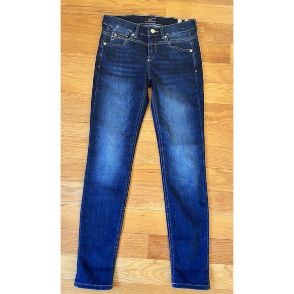 Mac Jeans Rich Slim 5904-90-0389L | D671 Dark Blue Net Wash - Size 28 - Picture 7 of 11